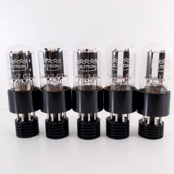 5 X 12SX7GT ULTRON TUBE.... 2