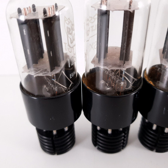 5 X 12SX7GT ULTRON TUBE. BLACK...
