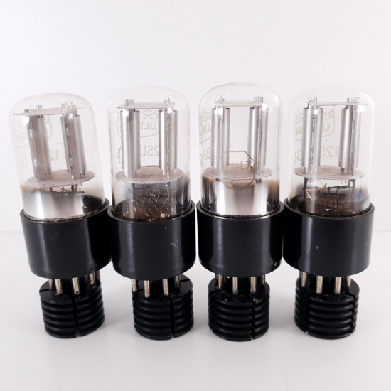 4 X 12SL7GT ULTRON TUBE. GE PROD....