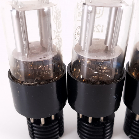 4 X 12SL7GT ULTRON TUBE. GE PROD....