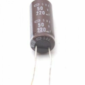 ELECTROLYTIC CAPACITOR 200uF 50V NOS (NEW OLD STOCK) 1PC. CA307U2F030717