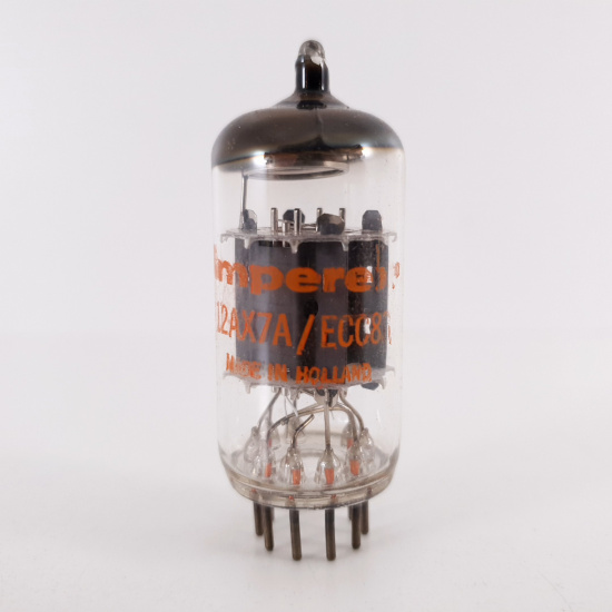 1 X 12AX7A AMPEREX TUBE. PHILIPS...