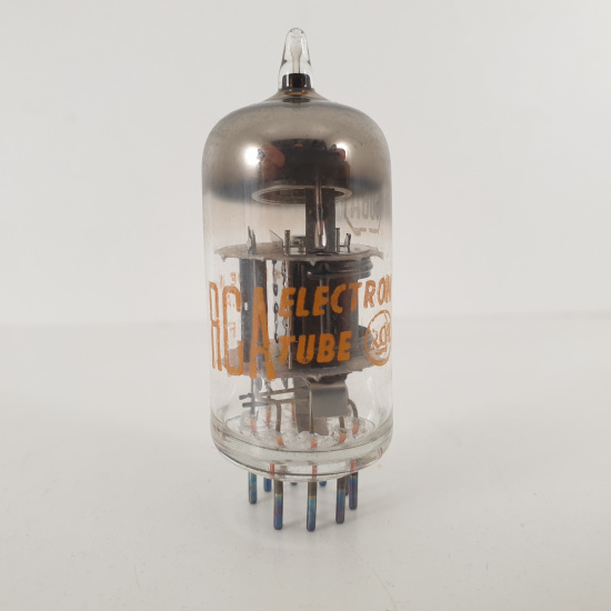 1 X 6U8A RCA TUBE. 1960s PROD. BLACK...