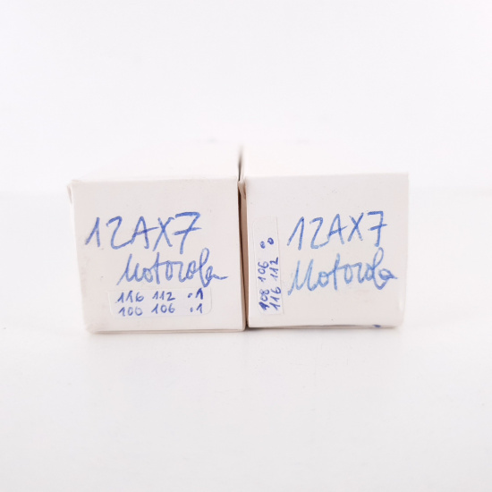 2 X 12AX7 / ECC83 MOTOROLA TUBE....