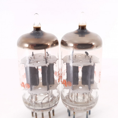 2 X 12AX7 / ECC83 MOTOROLA TUBE. 1980s GE PROD. MATCHED PAIR. CO ENA