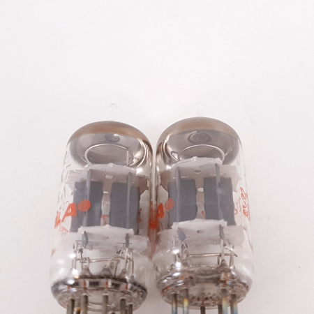 2 X 12AX7 / ECC83 MOTOROLA TUBE. 1980s GE PROD. MATCHED PAIR. CO ENA