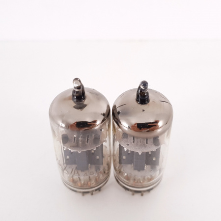 2 X 12AX7A UNITED ELECTRON TUBE. 1979 KOREAN PROD. MATCHED PAIR. CO ENA