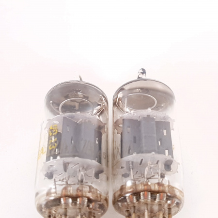 2 X 12AX7A UNITED ELECTRON TUBE. 1979 KOREAN PROD. MATCHED PAIR. CO ENA
