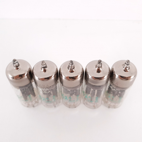 5 X JHS 6X4WA SYLVANIA TUBE. 1966...