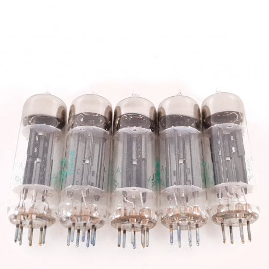5 X JHS 6X4WA SYLVANIA TUBE. 1966...