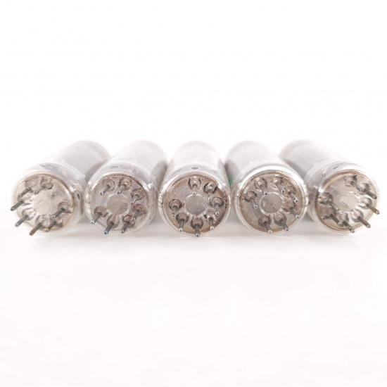 5 X JHS 6X4WA SYLVANIA TUBE. 1966...