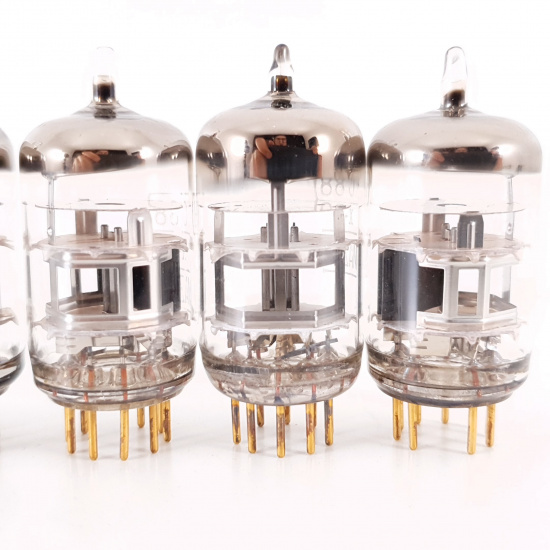 5 X EC88 MAZDA TUBE. TELEFUNKEN PROD....