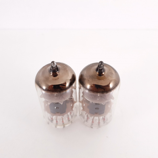 2 X ECF802 / 6JW8 TESLA TUBE. COPPER...