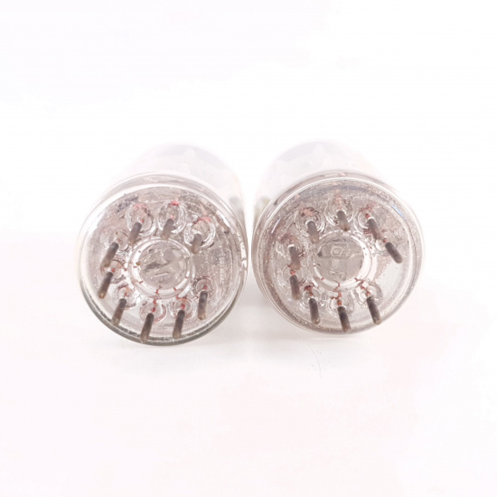 2 X ECF802 / 6JW8 TESLA TUBE. COPPER...