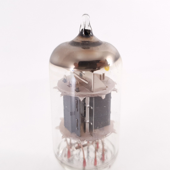 1 X ECF802 / 6JW8 TESLA TUBE. COPPER...