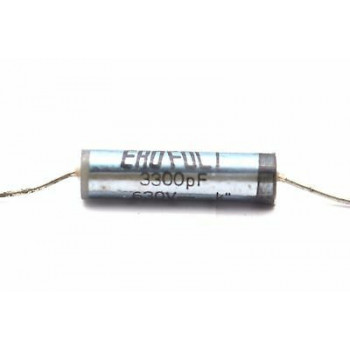ELECTROLYTIC CAPATICOR EROFOL I 3300pF DC 630V AC 250V NOS 1PC. CA346U12F280717