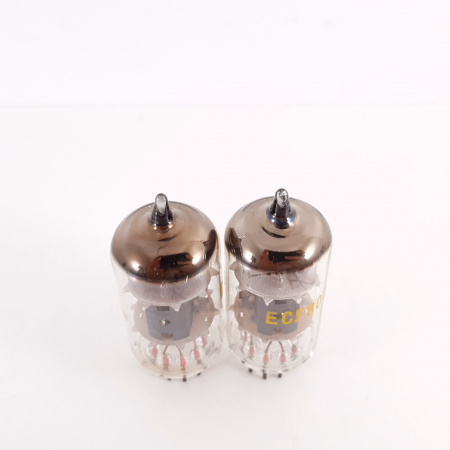 2 X ECF802 / 6JW8 TRIGON TUBE. COPPER RODS. MATCHED PAIR. 5. CH114