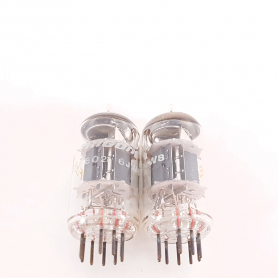 2 X ECF802 / 6JW8 TRIGON TUBE. COPPER...