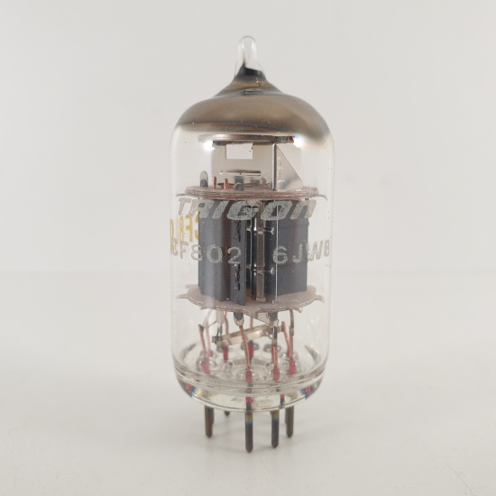 1 X ECF802 / 6JW8 TRIGON TUBE. COPPER...