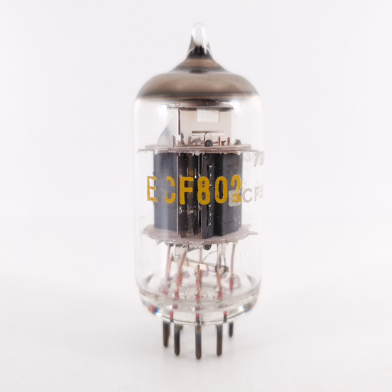 1 X ECF802 / 6JW8 TRIGON TUBE. COPPER...