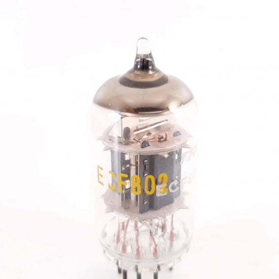 1 X ECF802 / 6JW8 TRIGON TUBE. COPPER...