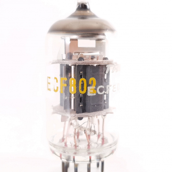 1 X ECF802 / 6JW8 TRIGON TUBE. COPPER...