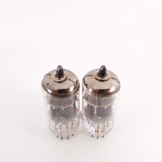 2 X ECF802 / 6JW8 MINIWATT TUBE....