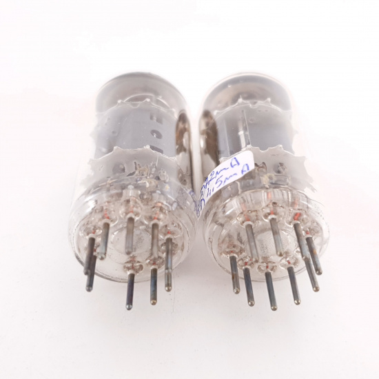 2 X ECF802 / 6JW8 MINIWATT TUBE....