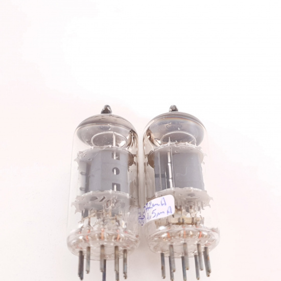 2 X ECF802 / 6JW8 MINIWATT TUBE....