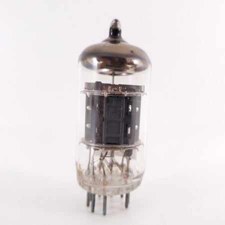 1 X ECF802 / 6JW8 MINIWATT TUBE. COPPER RODS. 9. CH114