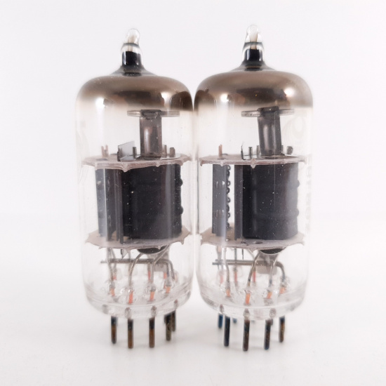 2 X ECF802 / 6JW8 PINNACLE TUBE....