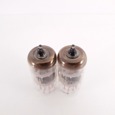 2 X ECF802 / 6JW8 PINNACLE TUBE. COPPER RODS. MATCHED PAIR. 10. CH114