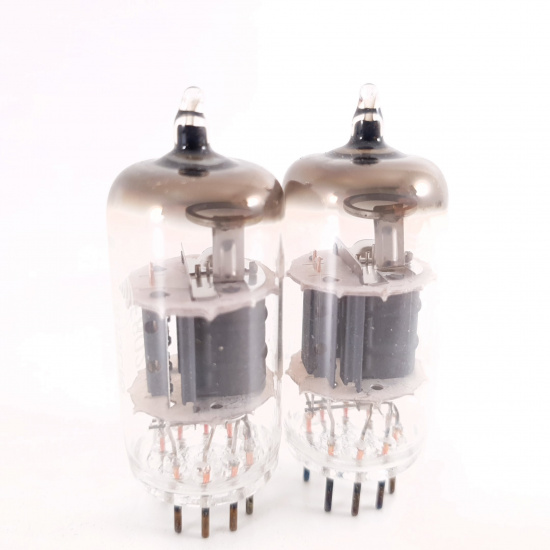2 X ECF802 / 6JW8 PINNACLE TUBE....