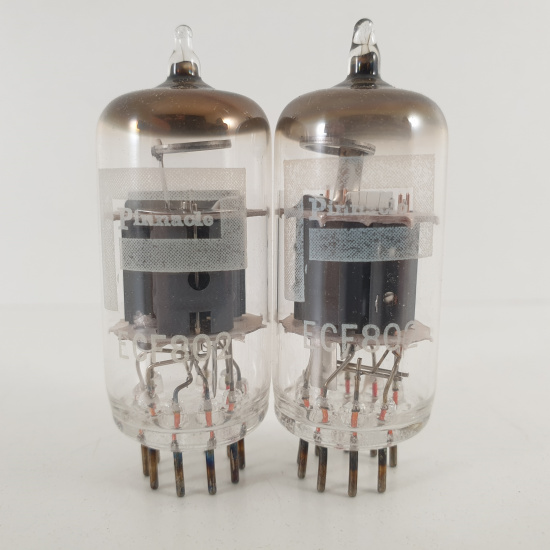 2 X ECF802 / 6JW8 PINNACLE TUBE....