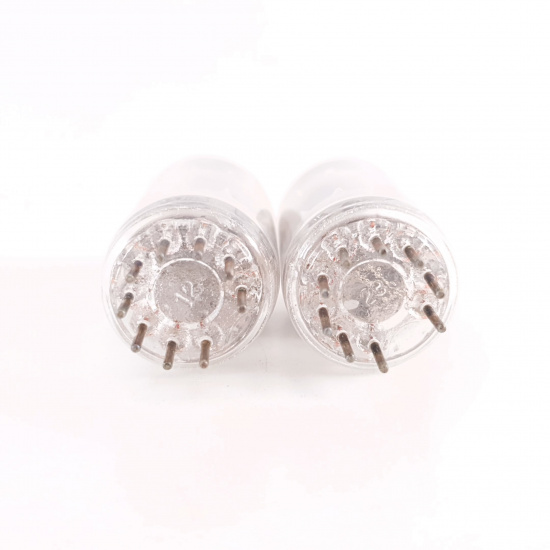 2 X ECF802 / 6JW8 PINNACLE TUBE....
