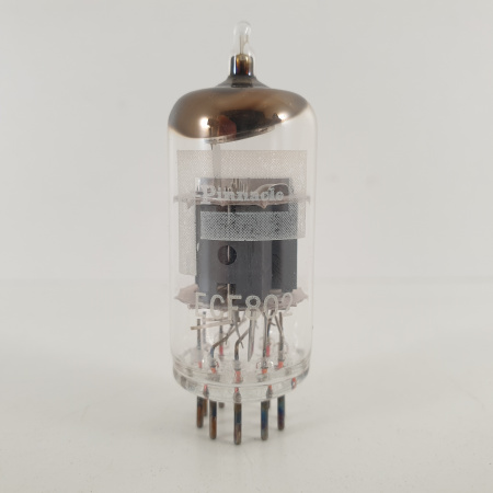 1 X ECF802 / 6JW8 PINNACLE TUBE. COPPER RODS. 12. CH114