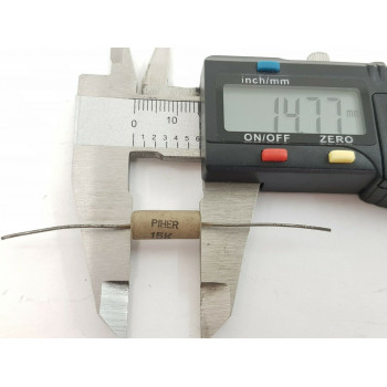 RARE VINTAGE PIHER RESISTOR. 1/2W 15K 5% *1 PC* NOS (New Old Stock)1960´S+