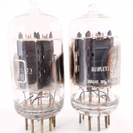 2 X E180CC HP TUBE. 1960s GE PROD. COPPER RODS. MATCHED PAIR. 1. CH115