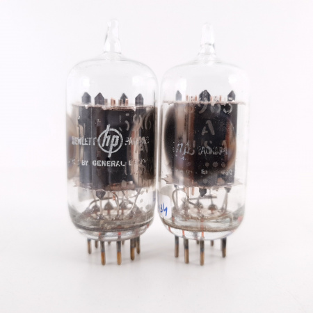 2 X E180CC HP TUBE. 1960s GE PROD. COPPER RODS. MATCHED PAIR. 2. CH115