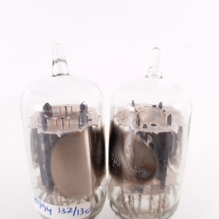 2 X E180CC HP TUBE. 1960s GE PROD. COPPER RODS. MATCHED PAIR. 2. CH115