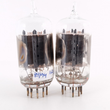 2 X E180CC HP TUBE. 1960s GE PROD. COPPER RODS. MATCHED PAIR. 2. CH115