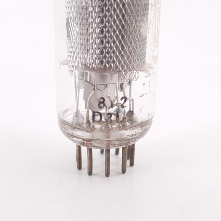 1 X EF86 VALVO TUBE. 1960s PROD. MESH PLATE. 3. CH115