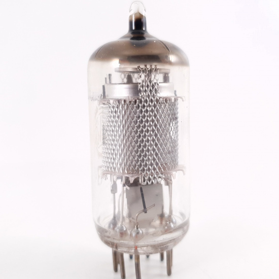 1 X EF86 VALVO TUBE. 1960s PROD. MESH...