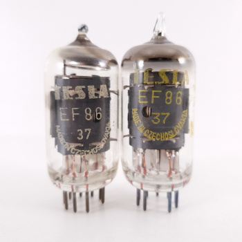 2 X EF86 TESLA TUBE....