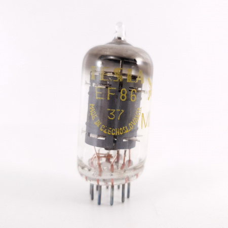 1 X EF86 TESLA TUBE. 1970s PROD. 10. CH115