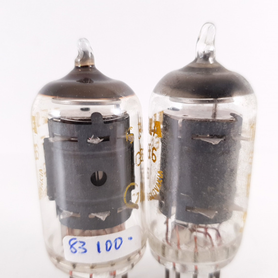 2 X EF86 TESLA TUBE. 1970s PROD....