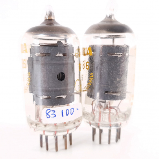 2 X EF86 TESLA TUBE. 1970s PROD....
