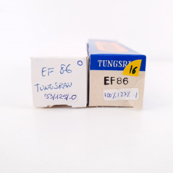 2 X EF86 TUNGSRAM TUBE....