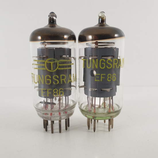 2 X EF86 TUNGSRAM TUBE. 1970s TESLA...