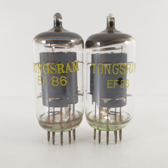 2 X EF86 TUNGSRAM TUBE. 1970s TESLA...
